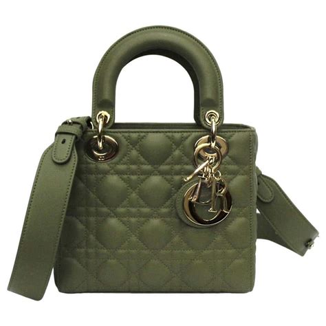 olive green dior|christian dior green bag.